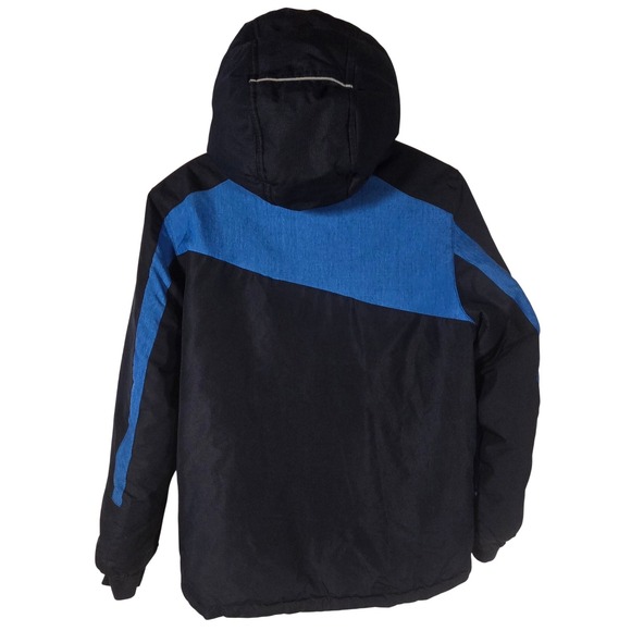 Zero Exposure Youth Ski Snowboard Jacket Blue‎ Black Hooded Winter Size 18/20 - Picture 7 of 14